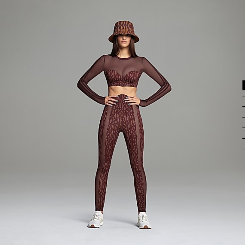 Ivy Park Monogram Crop Top